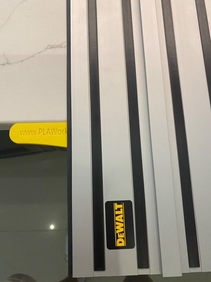 TOOLAX Fully Adjustable Angle Fence Attachment compatible with Dewalt Guide Rail