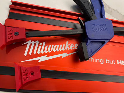 TOOLAX 2-Pack Adaptor for Milwaukee Guide Rail Clamps – Fits Irwin Quick-Grip and Similar Clamps