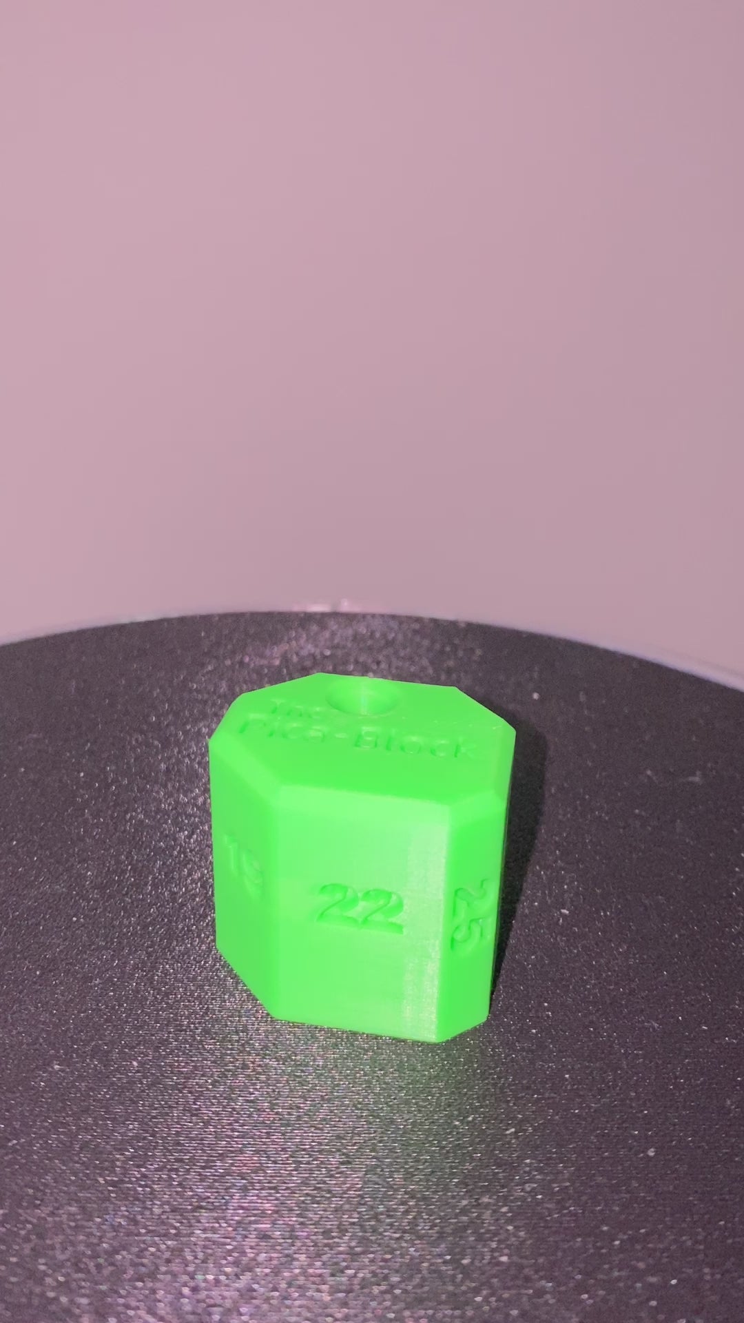 Scribing block tool with 6mm hole for Pica pencils The Pica Block