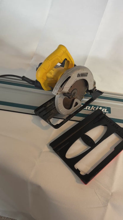 Dewalt DWE550 Adaptor base / Skid plate for Circular Saw to fit Makita Guide rail