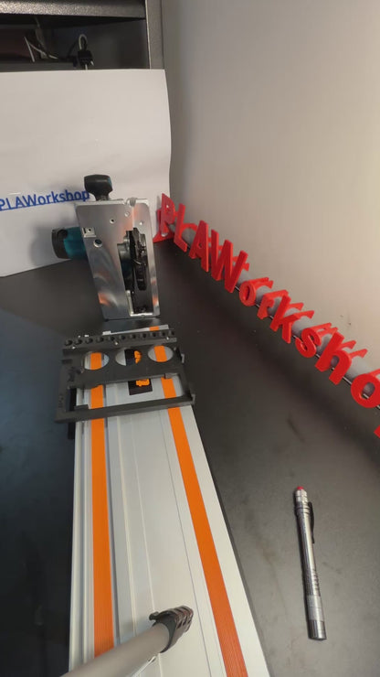 Makita DSS610 / DSS611 Adaptor base / Skid plate for Circular Saw to fit Triton Guide rail