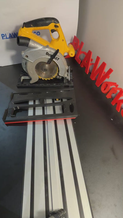 DEWALT DW007 Skill Saw Adaptor Base / Skid Plate Shoe to fit Dewalt Guide rail