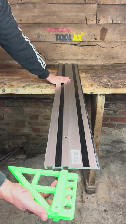 TOOLAX 45 & 90 Degree Large Angle Bevel stop for Ryobi Guide Rail