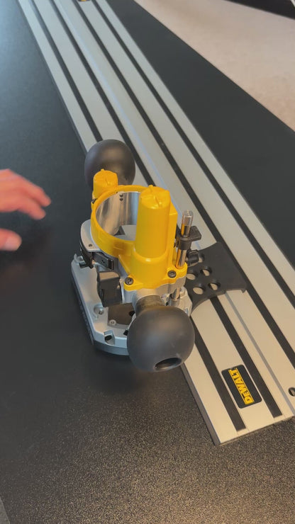 Dewalt DNP612 Router Plunge Base Adaptor for Guide Rail to fit Dewalt Guide Track/Rail