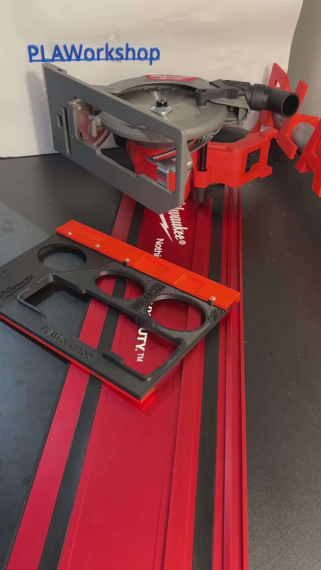 Milwaukee M18 CCS55 Adaptor base / Skid plate for Circular Saw to fit Milwaukee Guide rail