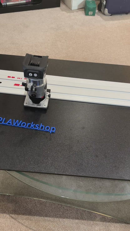 Trend T18S / R 14B Trim Router Guide Rail Adapter to Mafell Track / Guide Rail