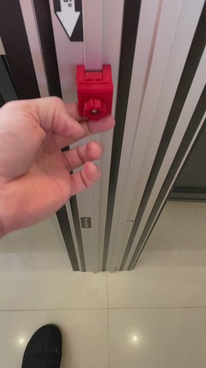 Plunge Stops /Guide Rail Stops / Track Limits / Anti Kickback /  Repetitive Cuts 1 PAIR to fit Einhell Guide Rail