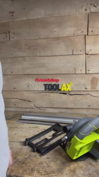 TOOLAX skid plate for Ryobi R18CSP compatible with ryobi guide rail