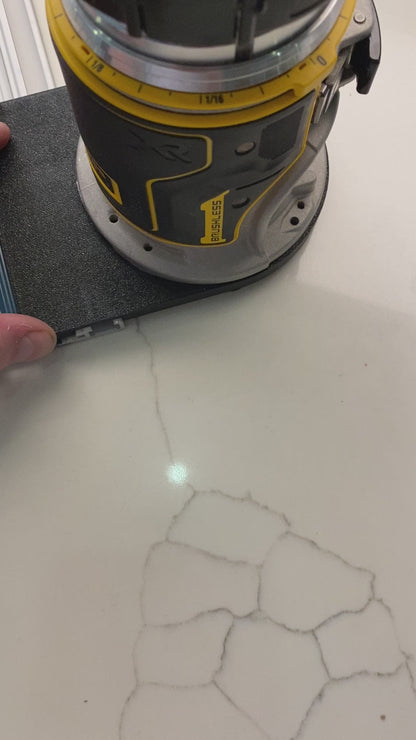 Dewalt DCW600 DWP601 Plunge Base Guide Rail Adaptor to Makita Guide Track