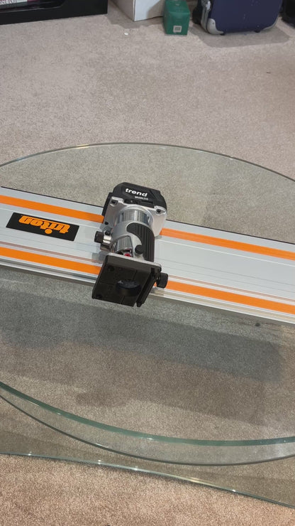 Trend T18S / R 14B Trim Router Guide Rail Adapter to Triton Track / Guide Rail