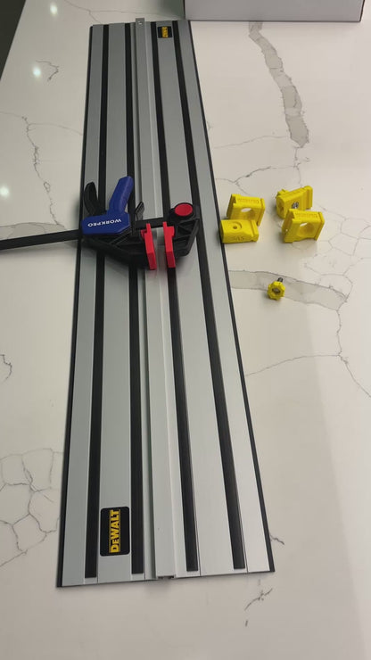 Dewalt track saw guide rail clamp adaptor feet - to fit WORKPRO Quick Clamp