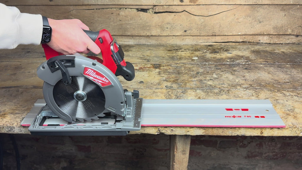 TOOLAX adaptor for Milwaukee M18 CCS66 Adaptor base / Skid plate for Circular Saw to fit Mafell Guide rail