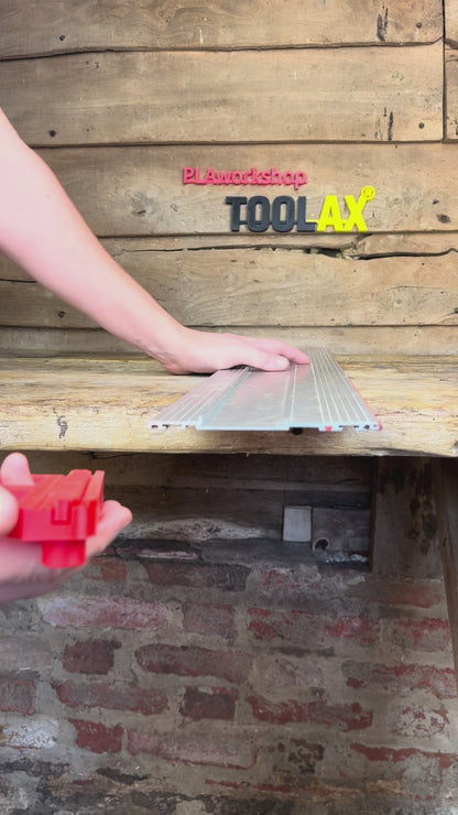 TOOLAX Track Saw Bundle for Mafell G-Clamp All-In-One + 45&90 Degree Angle Guide Rail Stop