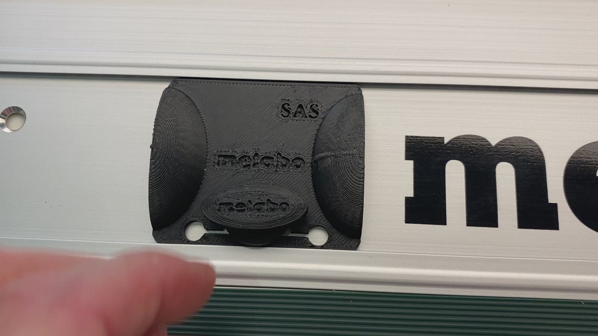 Plunge Stops /Guide Rail Stops / Track Limits / Anti Kickback /  Repetitive Cuts 1 PAIR to fit Metabo Guide Rail