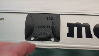 Plunge Stops /Guide Rail Stops / Track Limits / Anti Kickback /  Repetitive Cuts 1 PAIR to fit Metabo Guide Rail