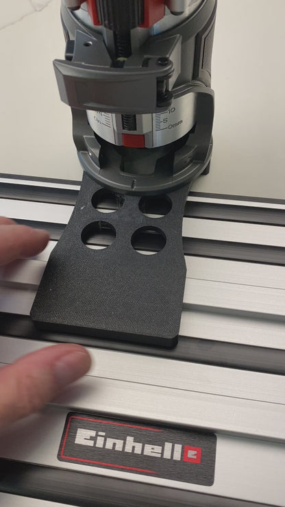 Milwaukee Router M18 FUEL Plunge Base Guide Rail Adapter for Einhell guide rail