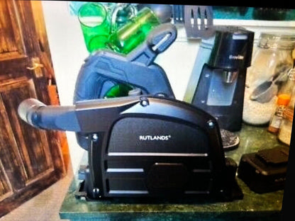 2x TOOLAX Dust Cover Blank Module – Compatible with Rutlands 40V Cordless Track Plunge Saw (Blade Arbor Hole)